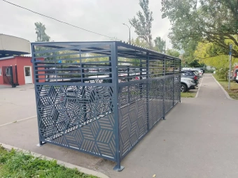 Контейнерная площадка Хай-Тек 2 метра